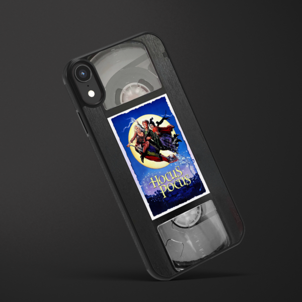 Retro VHS Hocus Pocus Tape Comedy Family Fan Phone Case Apple iphone 14 iphone 13 iphone 12 iphone 11 iphone x iphone 8 iphone 7 gift for him