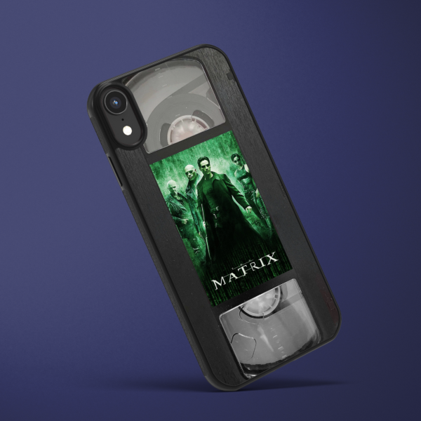 Retro VHS The Matrix Fan Phone Case Apple iPhone 14 iPhone 13 iPhone 12 iPhone 11 iPhone x iPhone 8 iPhone 7 Samsung Google Pixel