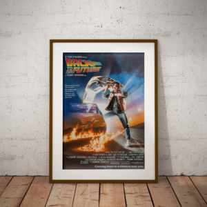 Back To The Future Film Movie Poster Super Glossy Photo Paper