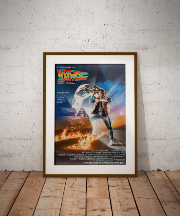 Back To The Future Film Movie Poster Super Glossy Photo Paper