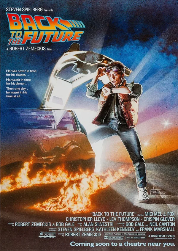 Back To The Future Film Movie Poster Super Glossy Photo Paper - Image 2