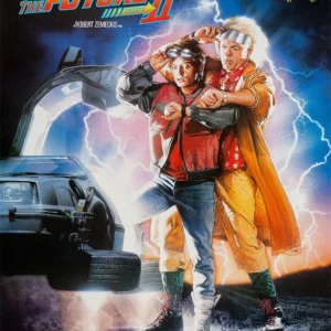 Back To The Future 2 Film Movie Poster Super Glossy Photo Paper