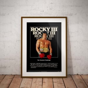 Rocky 3 Film Movie Poster Super Glossy Photo Paper A5 A4 A3